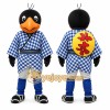 Black Bird Mascot Costume for Events and Promotions
