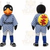 Black Bird Mascot Costume for Events and Promotions