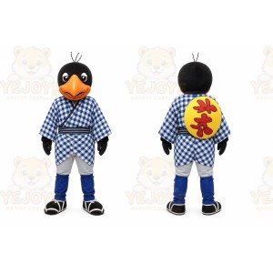 Black Bird Mascot Costume for Events and Promotions