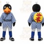Black Bird Mascot Costume for Events and Promotions