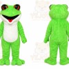 Green Frog Mascot Costume for Children's Events
