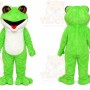Green Frog Mascot Costume for Children's Events