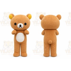 Brown Bear Mascot Costume for Children's Events
