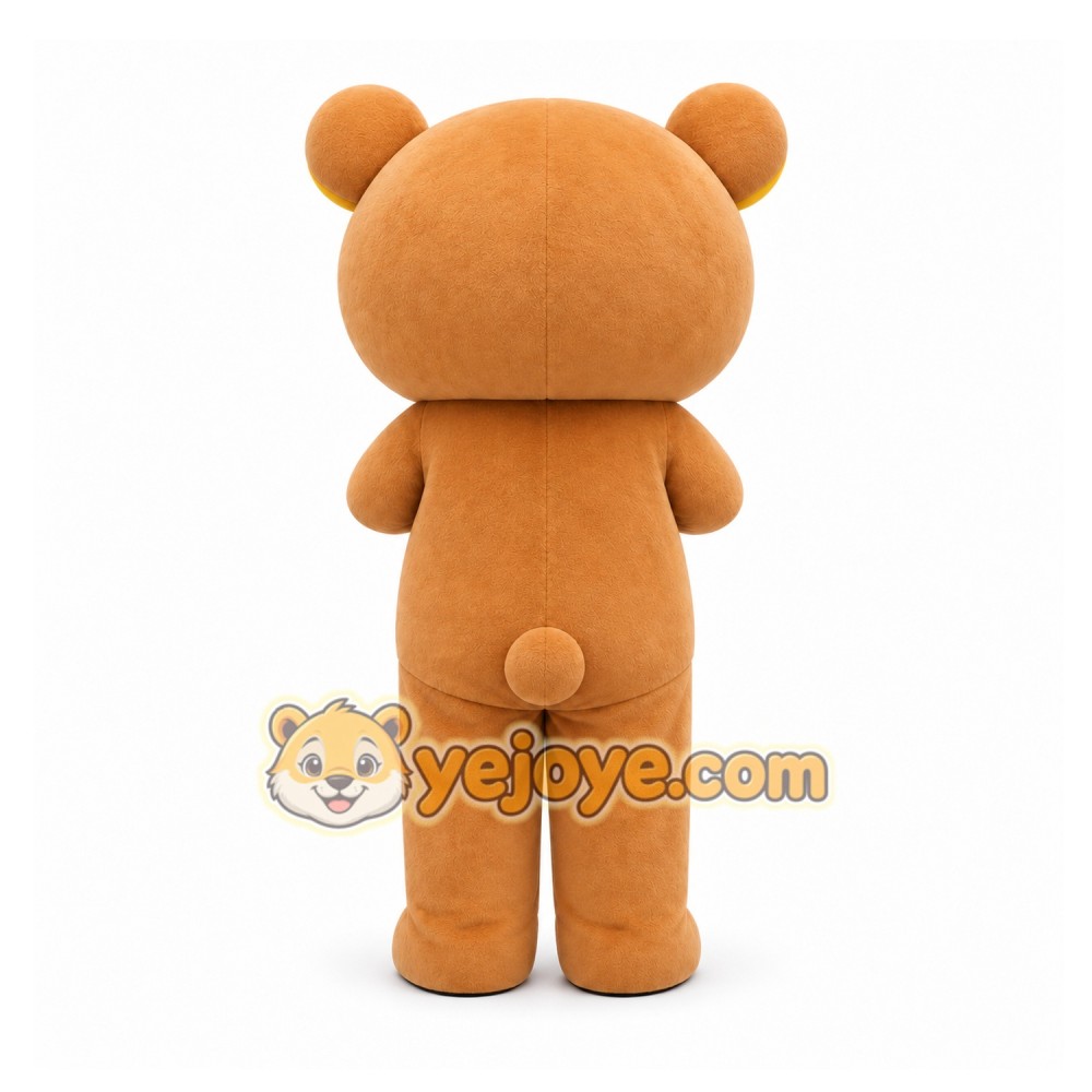 Brown Bear Mascot Costume for Children's Events Brown Bear Mascot Costume for Children's Events
