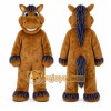 Brown Horse Mascot Costume for Children's Events Brown Horse Mascot Costume for Children's Events