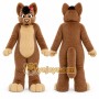Brown Cat Mascot Costume for Children's Events