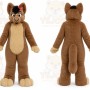 Brown Cat Mascot Costume for Children's Events