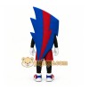 Blue Lightning Bolt Mascot Costume for Sports Events Blue Lightning Bolt Mascot Costume for Sports Events