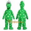 Green Dinosaur Mascot Costume for Children's Events Green Dinosaur Mascot Costume for Children's Events