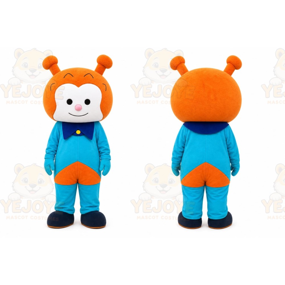 Orange Insect Character Mascot Costume for Children's Events