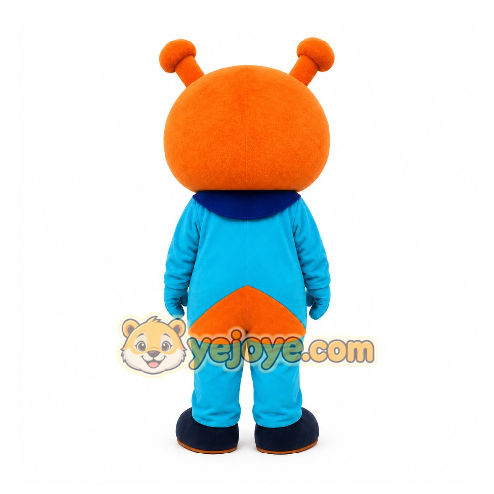 Orange Insect Character Mascot Costume for Children's Events