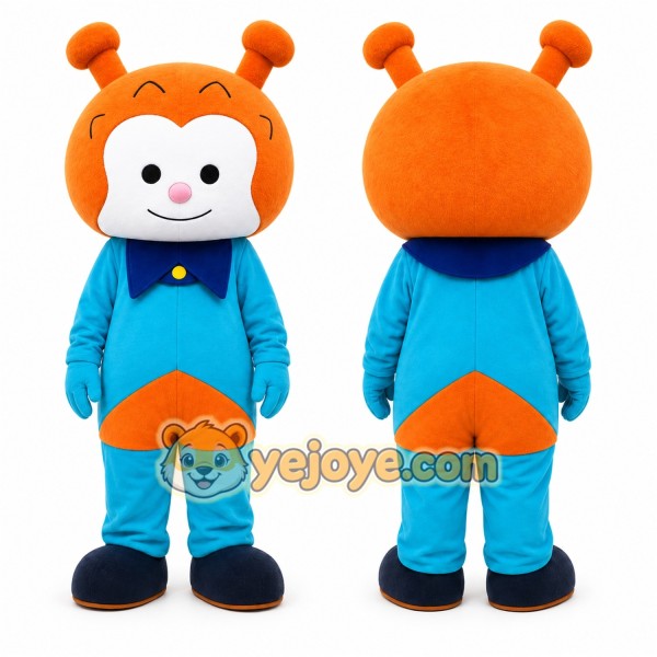 Orange Insect Character Mascot Costume for Children's Events