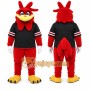 Red Rooster Mascot Costume for Sports Events
