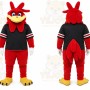 Red Rooster Mascot Costume for Sports Events