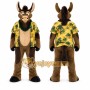 Brown Donkey Mascot Costume for Events and Promotions