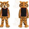 Blue Tiger Mascot Costume for Children's Events