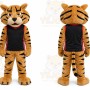 Blue Tiger Mascot Costume for Children's Events