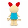 Orange Rabbit Mascot Costume for Sports Events Orange Rabbit Mascot Costume for Sports Events
