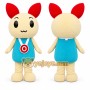 Orange Rabbit Mascot Costume for Sports Events