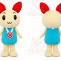 Orange Rabbit Mascot Costume for Sports Events