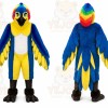Blue Parrot Mascot Costume for Events and Promotions