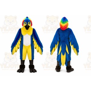Blue Parrot Mascot Costume for Events and Promotions