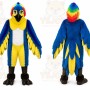 Blue Parrot Mascot Costume for Events and Promotions