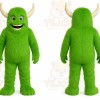 Green Monster Mascot Costume for Children's Events