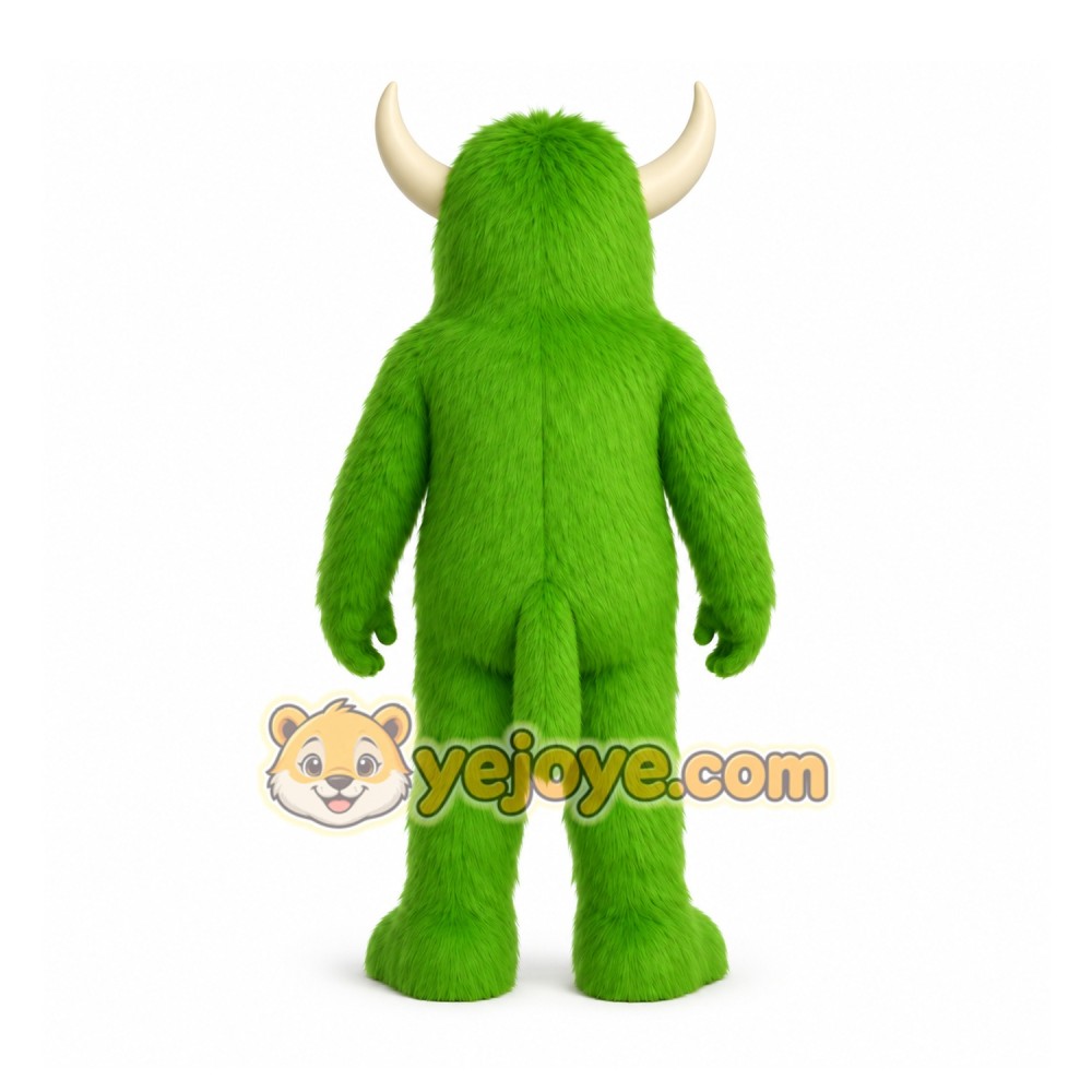 Green Monster Mascot Costume for Children's Events Green Monster Mascot Costume for Children's Events