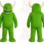 Green Monster Mascot Costume for Children's Events