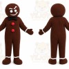 Brown Cookie Mascot Costume for Children's Events