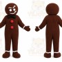 Brown Cookie Mascot Costume for Children's Events