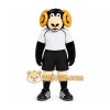 Black Ram Mascot Costume for Sports Events Black Ram Mascot Costume for Sports Events