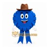 Blue Award Ribbon Mascot Costume for Events and Promotions Blue Award Ribbon Mascot Costume for Events and Promotions