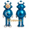 Blue Robot Mascot Costume for Events and Promotions