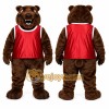 Brown Bear Mascot Costume for Sports Events Brown Bear Mascot Costume for Sports Events