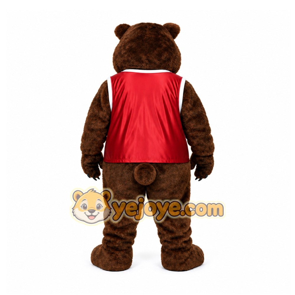 Brown Bear Mascot Costume for Sports Events Brown Bear Mascot Costume for Sports Events