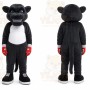Black Panther Mascot Costume for Sports Events