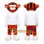 Orange Tiger Mascot Costume for School Events