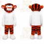 Orange Tiger Mascot Costume for School Events