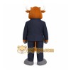 Brown Bull Mascot Costume for Corporate Events Brown Bull Mascot Costume for Corporate Events