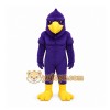 Purple Bird Mascot Costume for Sports Events