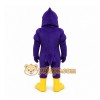 Purple Bird Mascot Costume for Sports Events