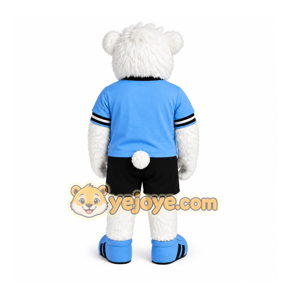 White Bear Mascot Costume for Sports Events White Bear Mascot Costume for Sports Events