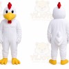 White Chicken Mascot Costume for Events and Promotions