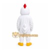 White Chicken Mascot Costume for Events and Promotions White Chicken Mascot Costume for Events and Promotions