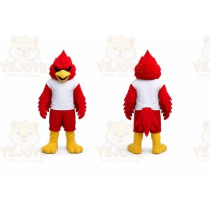 Red Bird Mascot Costume for Sports Events