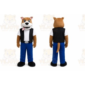 Brown Dog Mascot Costume for Events and Promotions