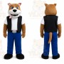 Brown Dog Mascot Costume for Events and Promotions