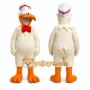 White Bird Mascot Costume for Restaurant Promotions